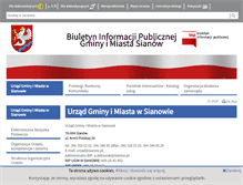 Tablet Screenshot of bip.sianow.pl